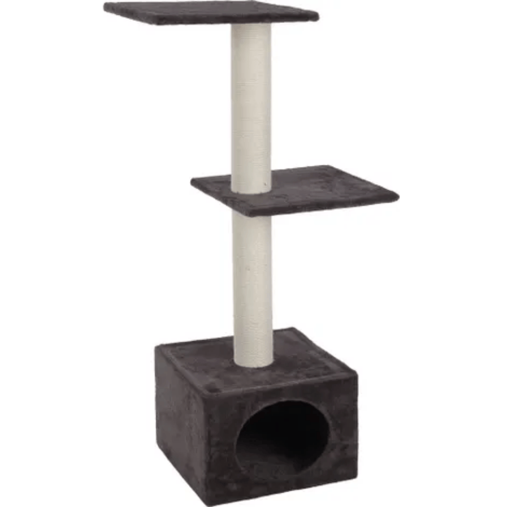 Flamingo Árbol Rascador Charmaine Gris para Gatos 34,5x48x99cm al mejor precio -todoastorenimal.com