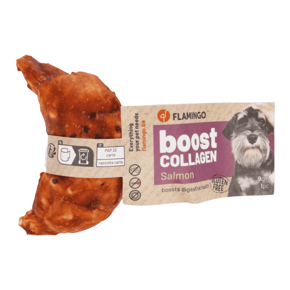 Flamingo Boost Croissant con Salmón y Colágeno al mejor precio -todoastorenimal.com