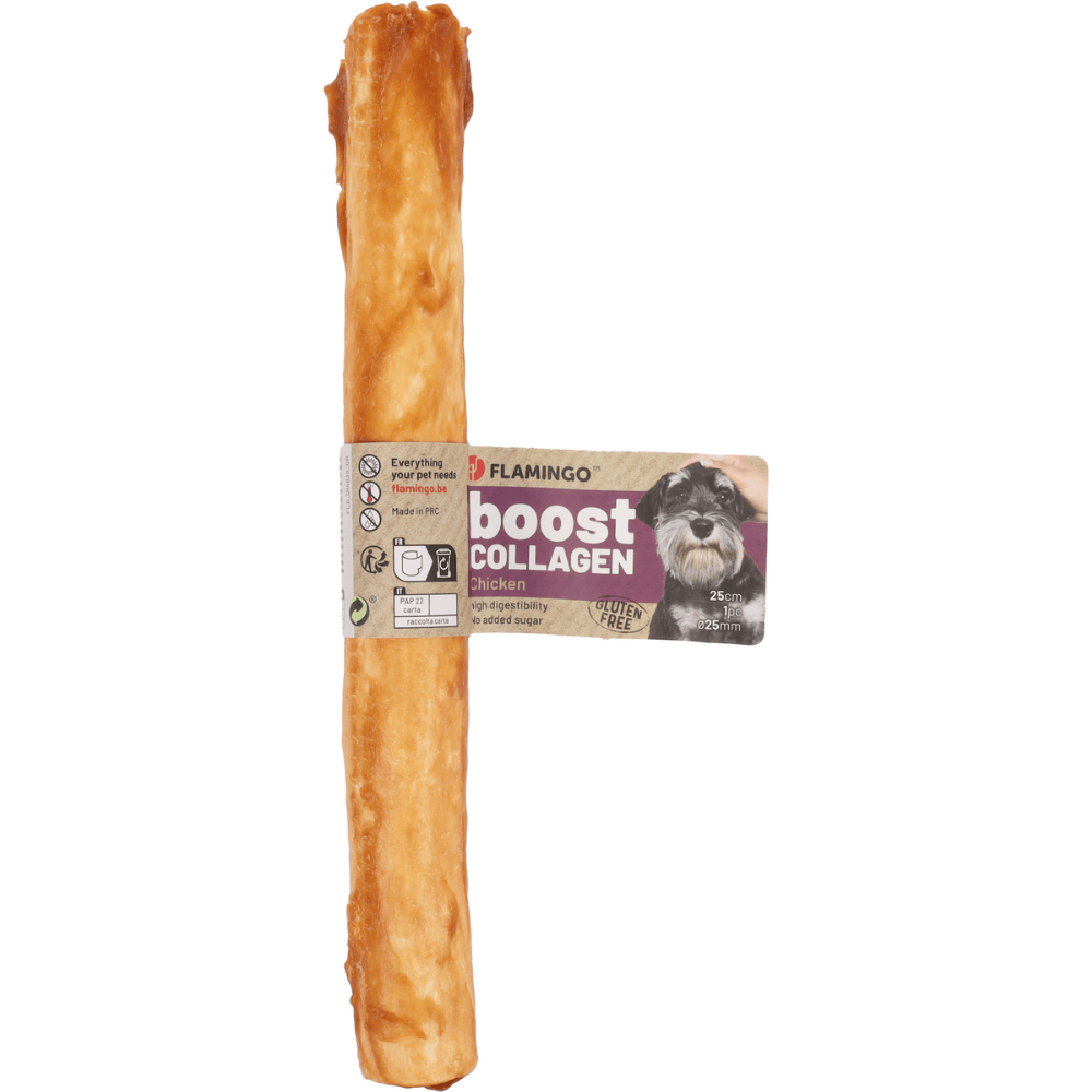 Flamingo Boost Palitos con Pollo y Colágeno Snack Natural para Perros al mejor precio -todoastorenimal.com