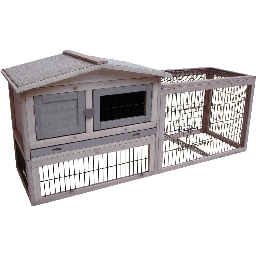 Flamingo Caseta para Conejo Sunshine Cottage 155x53x70cm al mejor precio -todoastorenimal.com