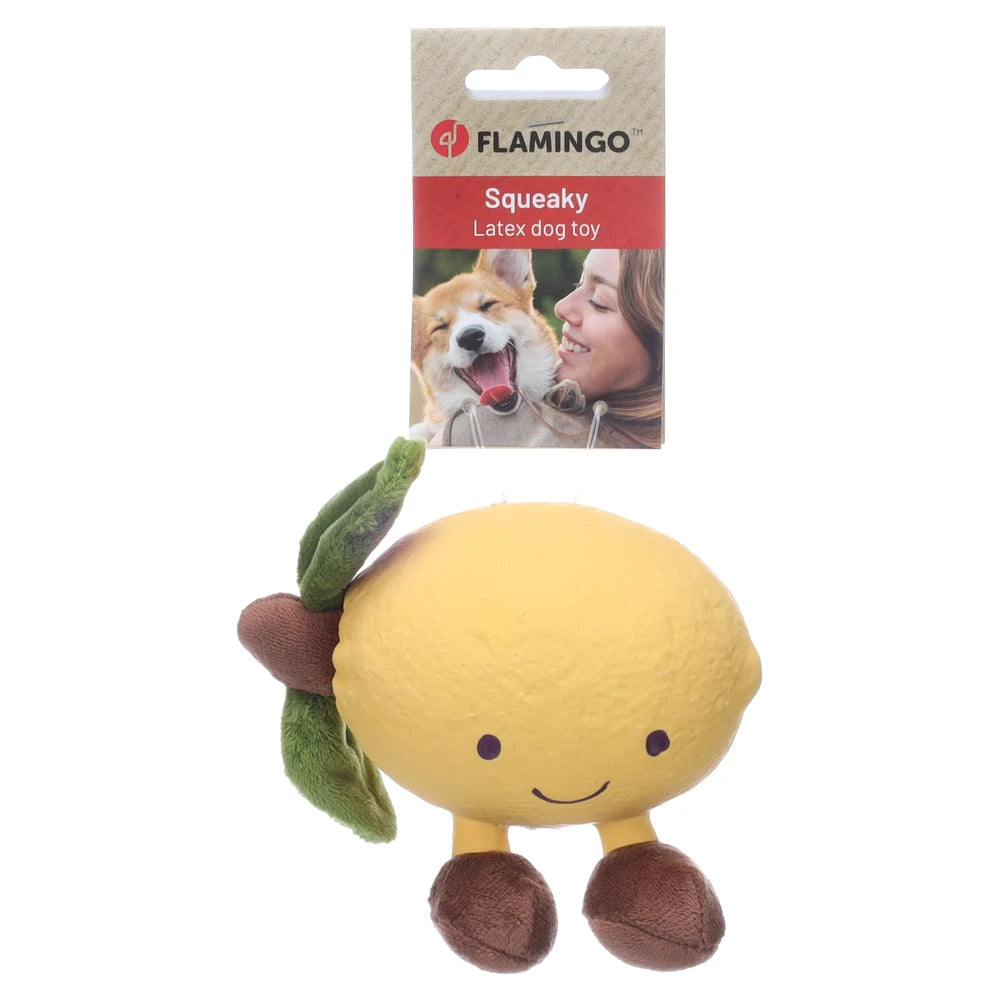 Flamingo Citri Juguete para Perros al mejor precio -todoastorenimal.com