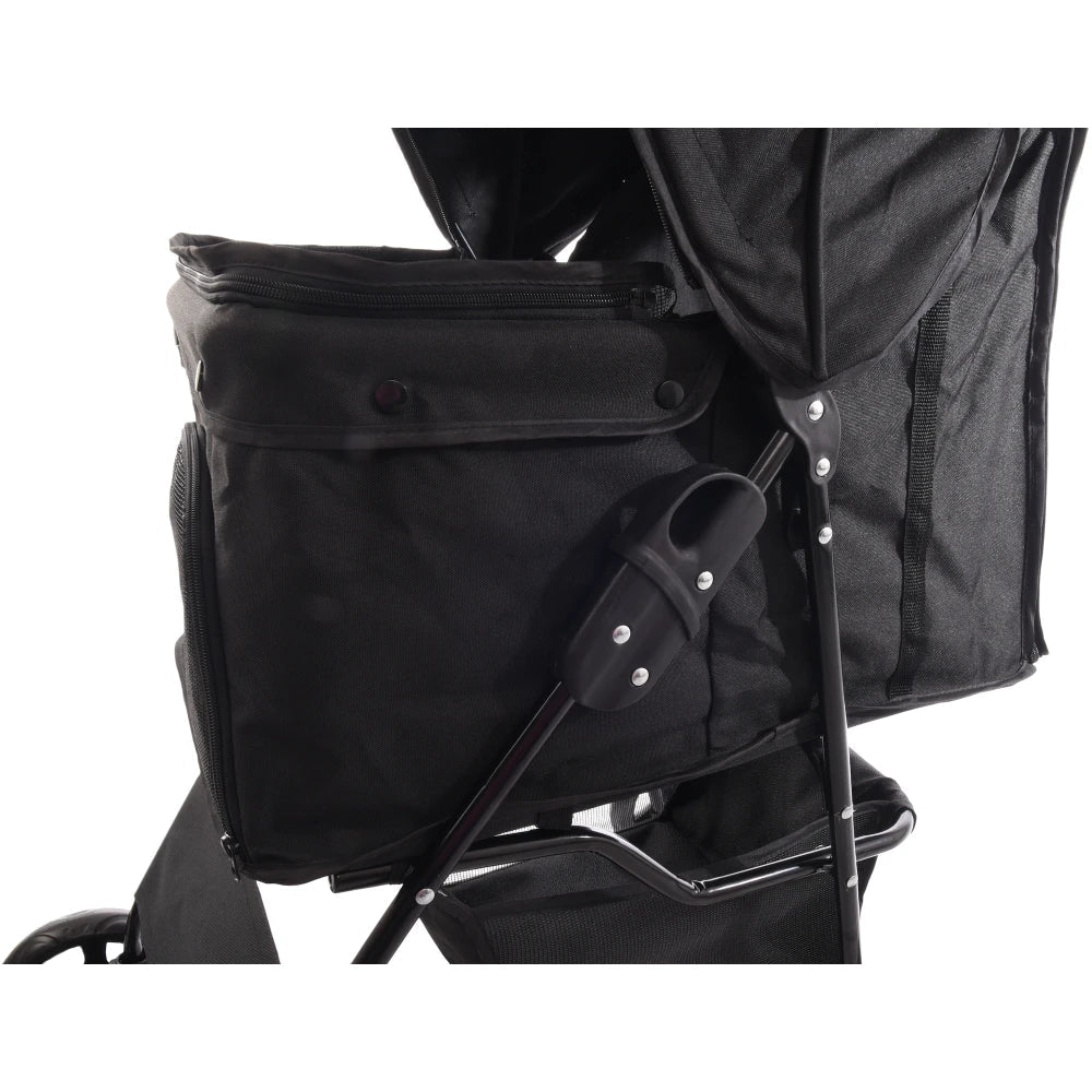 Flamingo Cochecito para Perro Carrito Buggy Negro 46x81,5x98cm al mejor precio -todoastorenimal.com