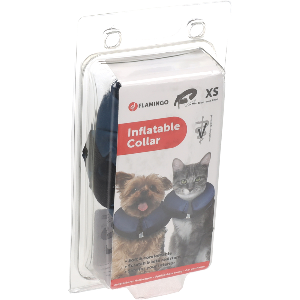 Flamingo Collar Inflable Perro al mejor precio -todoastorenimal.com