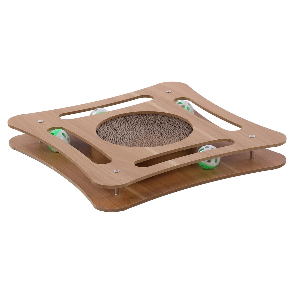 Flamingo Densi Juguete Rascador con Bola para Gatos 35x31,5x4,5cm al mejor precio -todoastorenimal.com