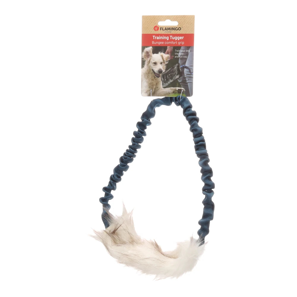 Flamingo Fauxtra Juguete Anillo Elástico Felpa Blanco para Perros 25x25x7cm al mejor precio -todoastorenimal.com