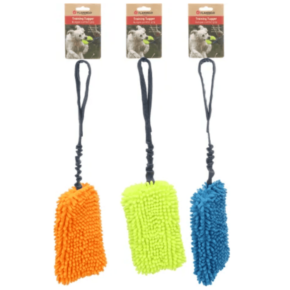 Flamingo Juguete Fauxtra Mordedor Elástico Mopa para Perros al mejor precio -todoastorenimal.com