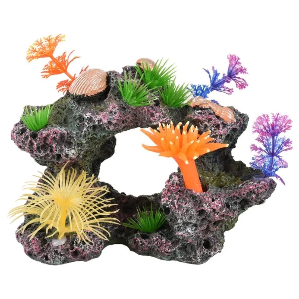 Flamingo Koralia Roca de Coral Gris Decoración para Acuarios al mejor precio -todoastorenimal.com