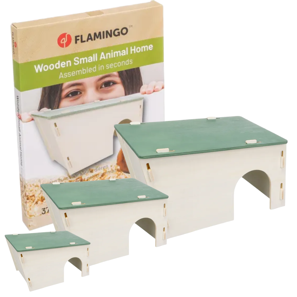 Flamingo Mick Casa para Roedores Beige al mejor precio -todoastorenimal.com