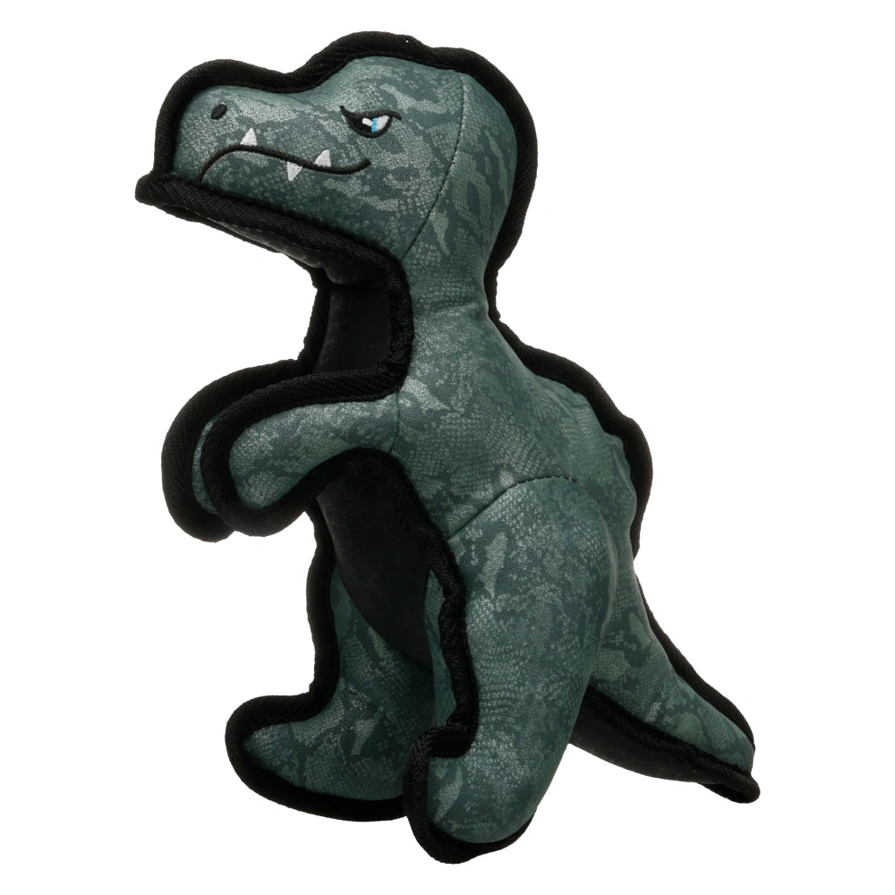 Flamingo Pudo Dinosaurio Verde Juguete Mordedor para Perros al mejor precio -todoastorenimal.com