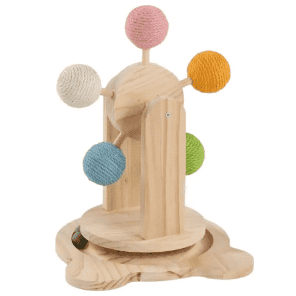 Flamingo Rascador Marrón para Gatos al mejor precio -todoastorenimal.com