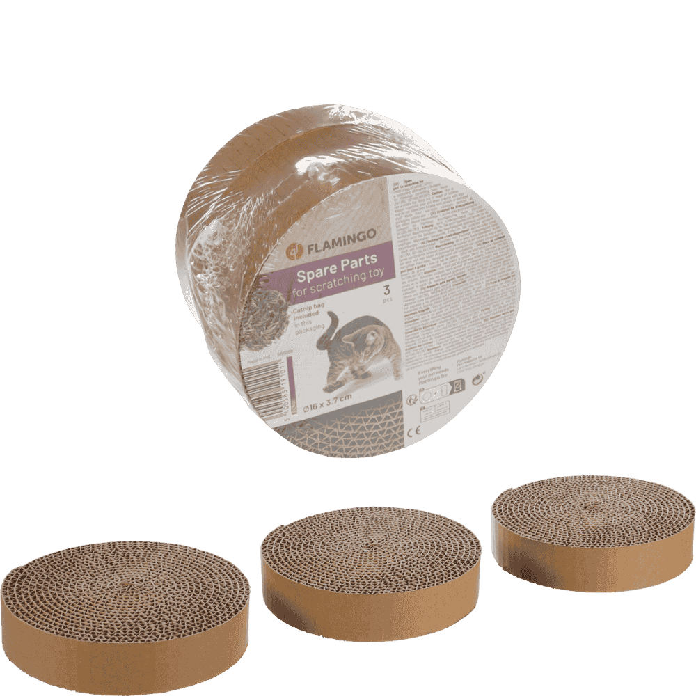 Flamingo Recambio Densi Juguete Rascador 3 uds al mejor precio -todoastorenimal.com
