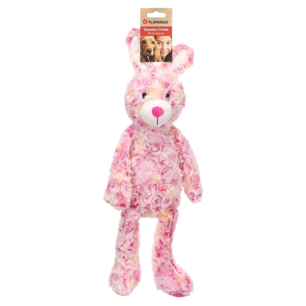 Flamingo Roza Conejo Rosa Juguete para Perros al mejor precio -todoastorenimal.com