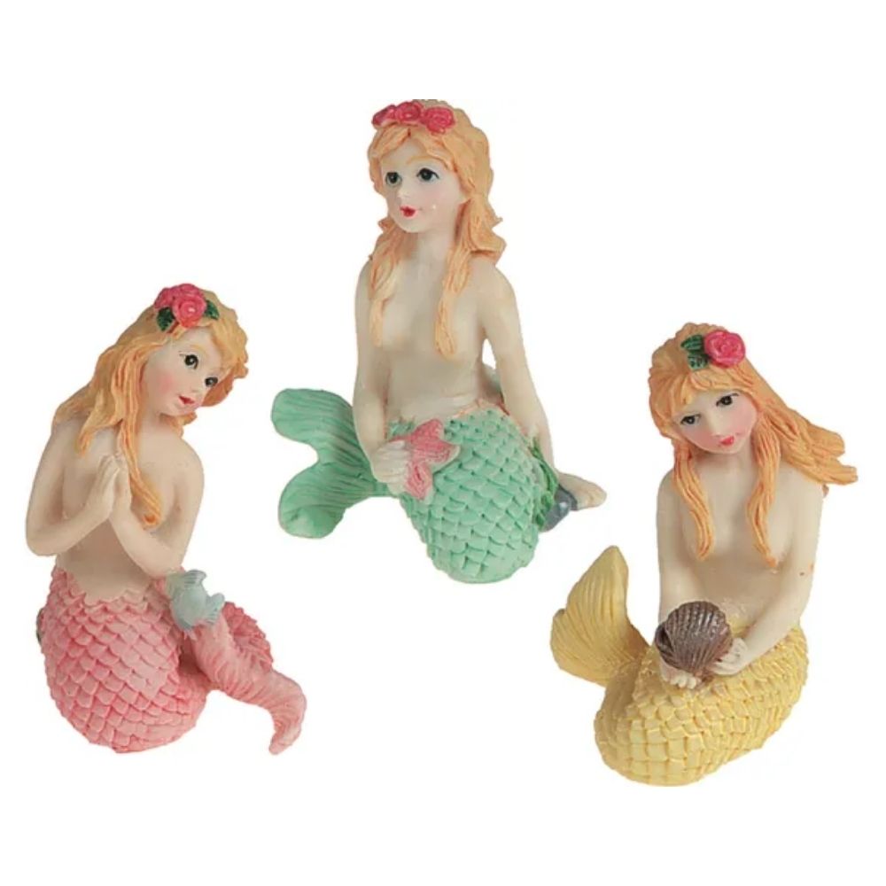Flamingo Sirena Decoración para Acuarios 1 ud Surtido al mejor precio -todoastorenimal.com