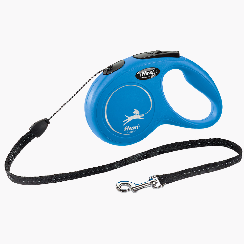 Flexi New Classic M Cordon 8M Azul al mejor precio -todoastorenimal.com