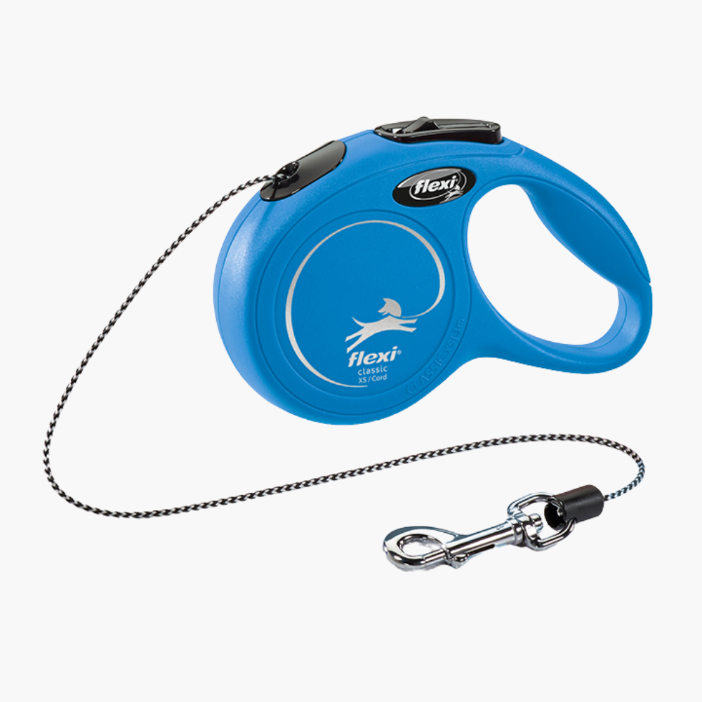 Flexi New Classic XS Cordon 3M Azul al mejor precio -todoastorenimal.com