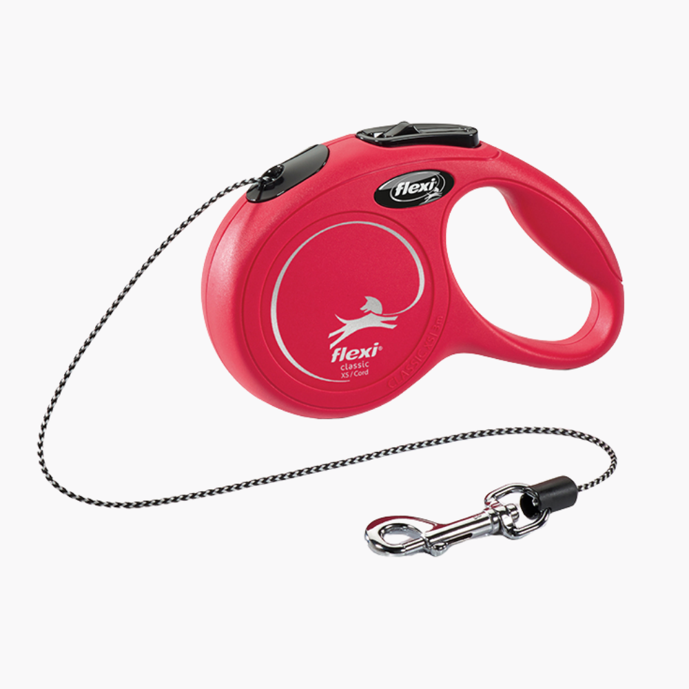 Flexi New Classic XS Cordon 3M Rojo al mejor precio -todoastorenimal.com