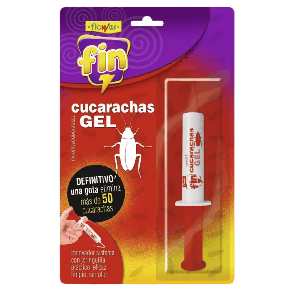 Flower Fin Cucarachas Gel 10 g al mejor precio -todoastorenimal.com