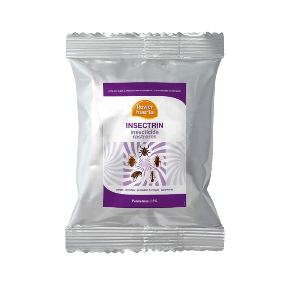 Flower Huerta Insectrin 1 kg (Insecticida Espolvoreo) al mejor precio -todoastorenimal.com