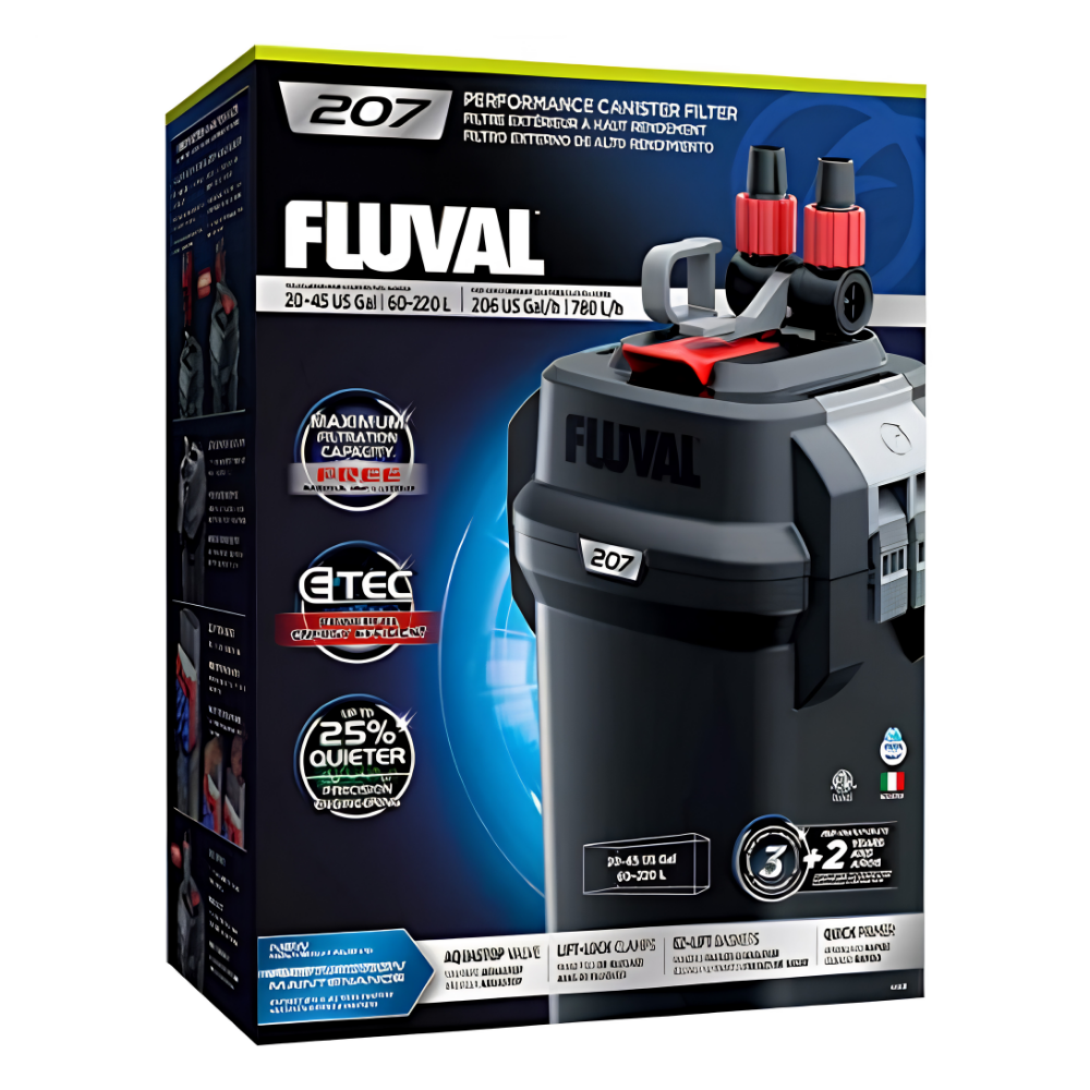 Fluval 207 Filtro Externo al mejor precio -todoastorenimal.com