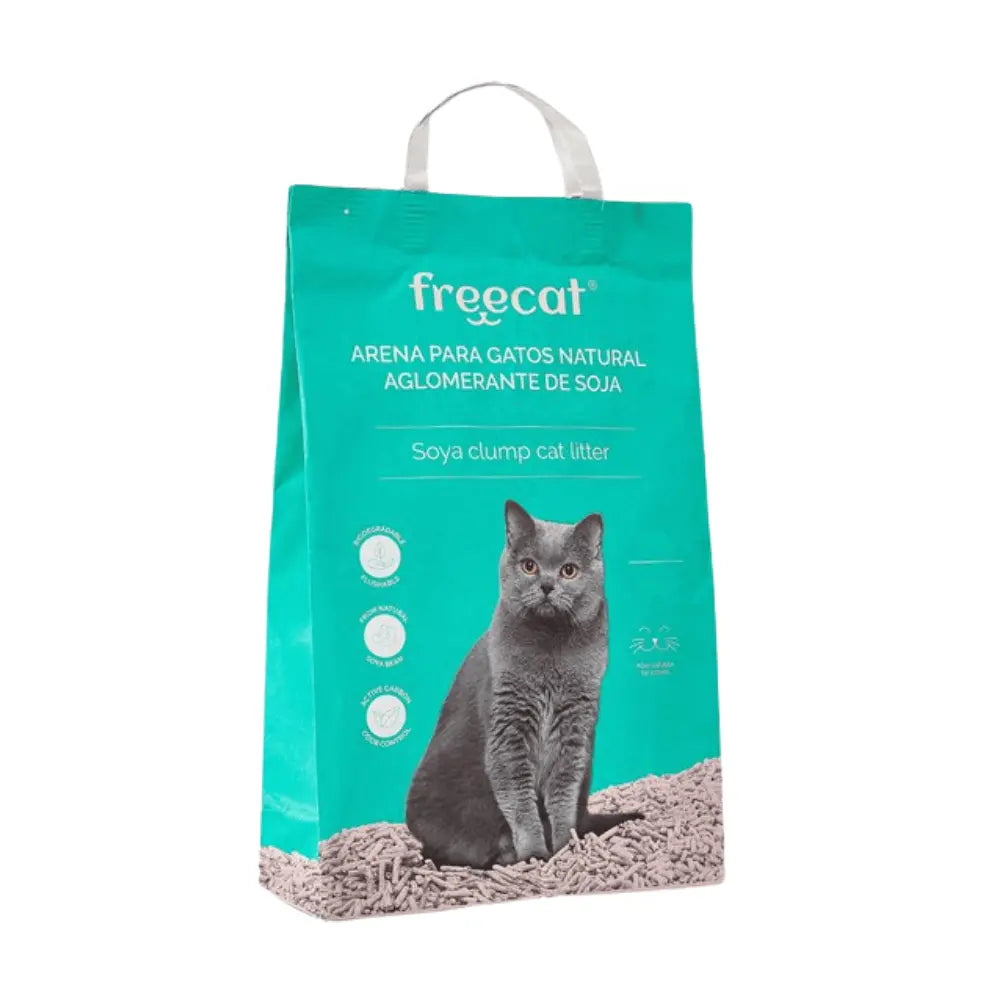 Freedog Arena Natural Aglomerante de Soja para Gatos al mejor precio -todoastorenimal.com