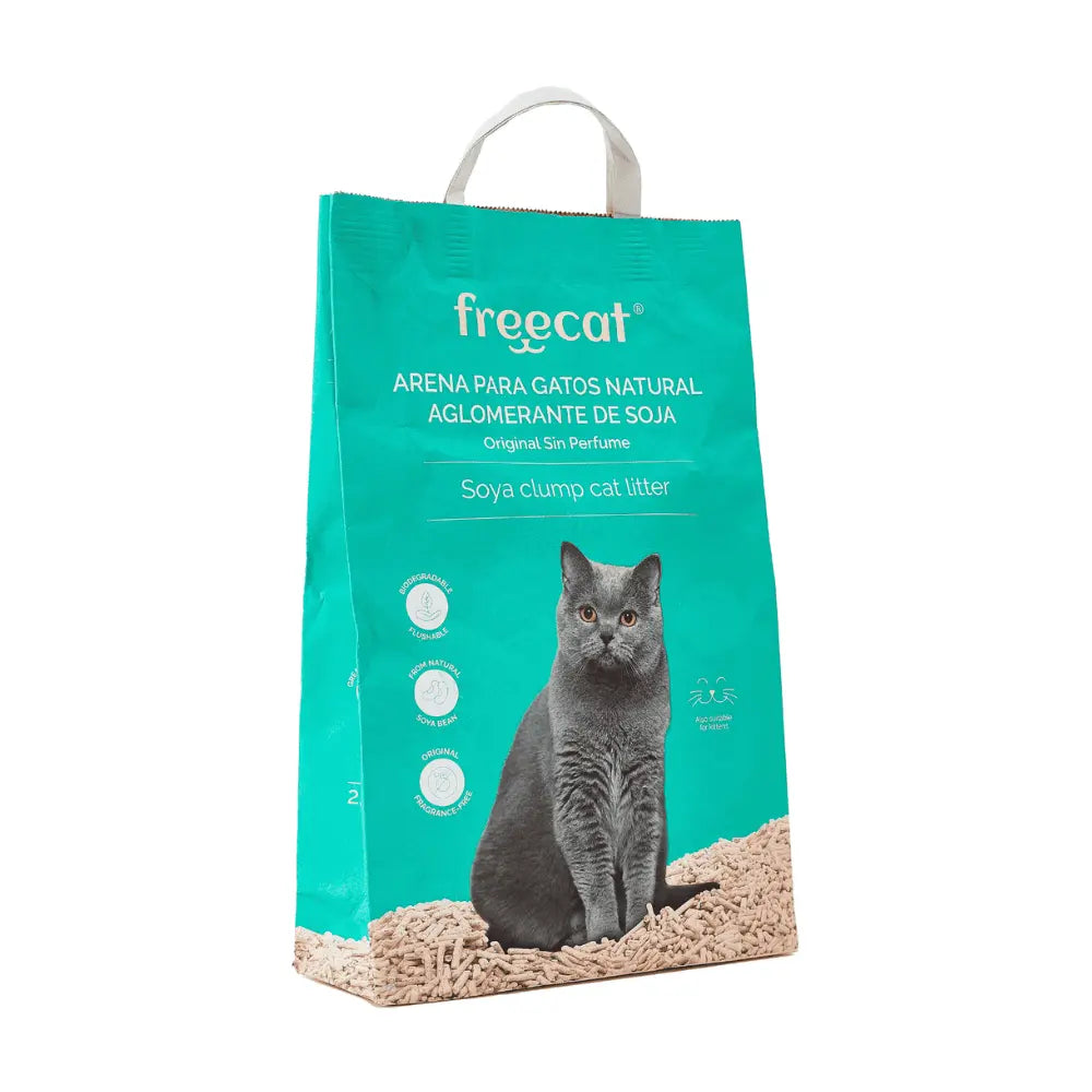 Freedog Arena Natural Aglomerante de Soja para Gatos al mejor precio -todoastorenimal.com