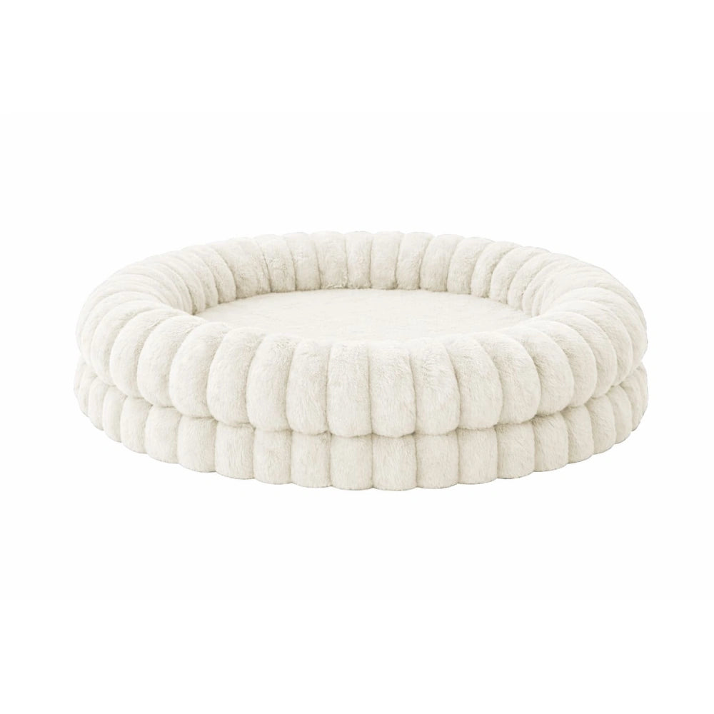 Freedog Cama Muffin Blanca para Gatos al mejor precio -todoastorenimal.com