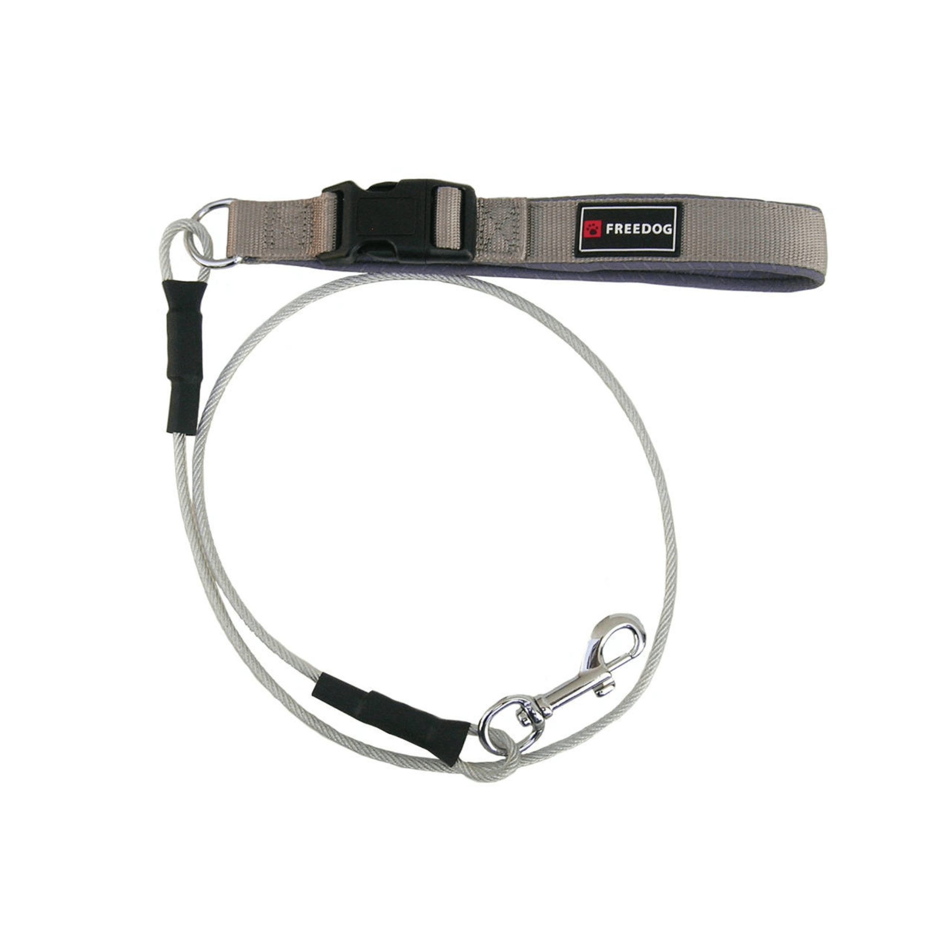 Freedog Correa de Metal Antimordida 6mmx120cm al mejor precio -todoastorenimal.com