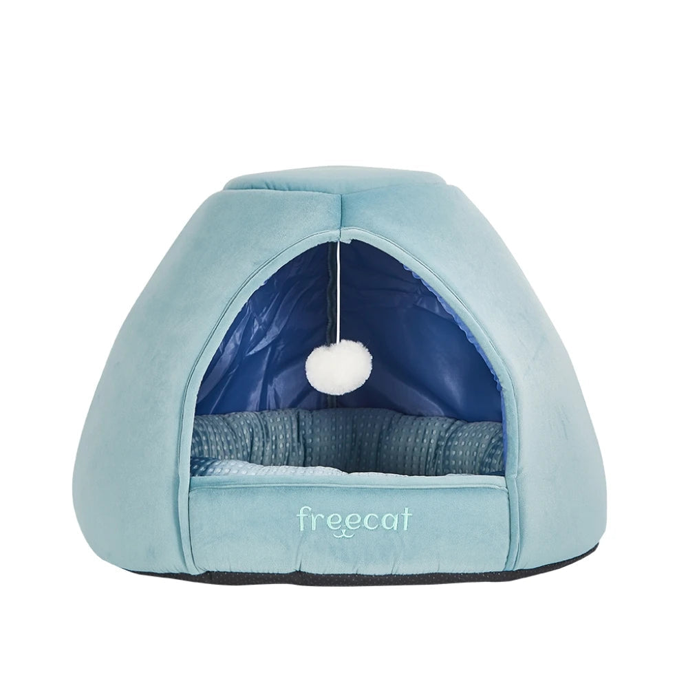 Freedog Igloo Glacial para Gatos | Cama Refrigerante Iglú al mejor precio -todoastorenimal.com