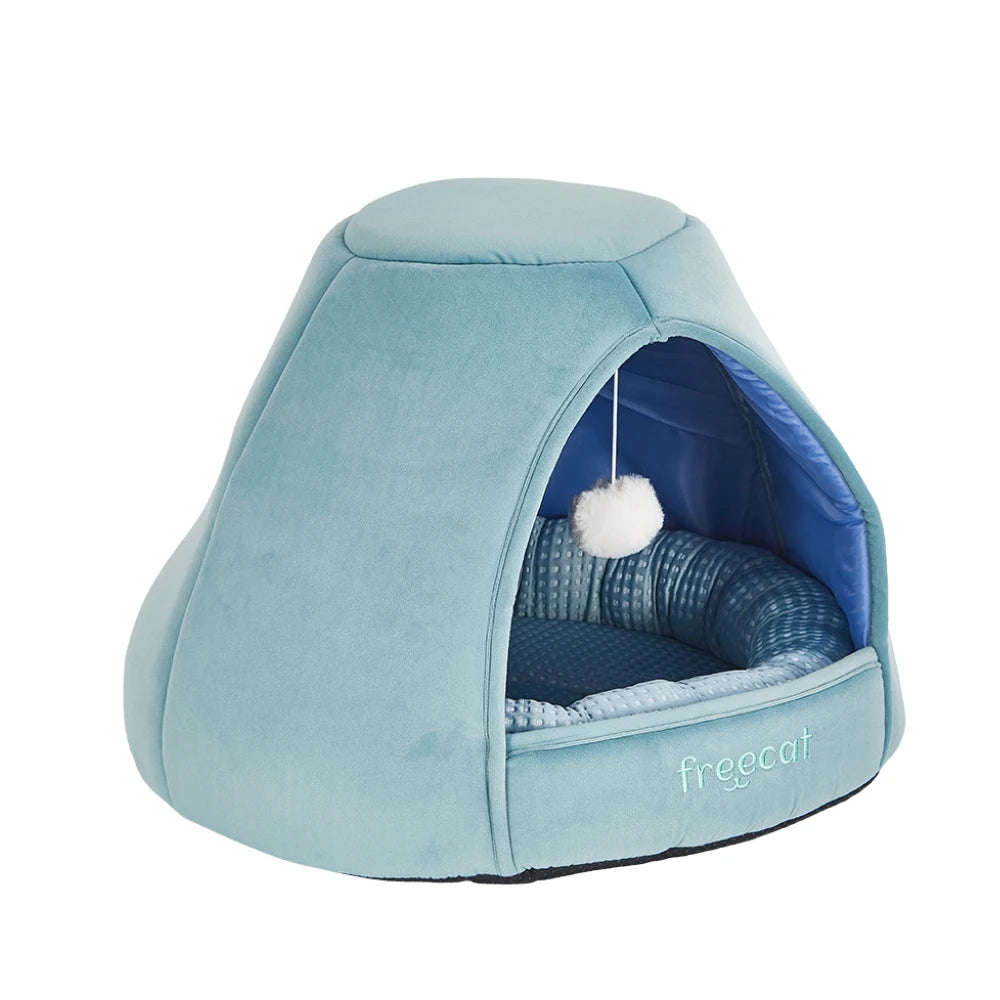 Freedog Igloo Glacial para Gatos | Cama Refrigerante Iglú al mejor precio -todoastorenimal.com