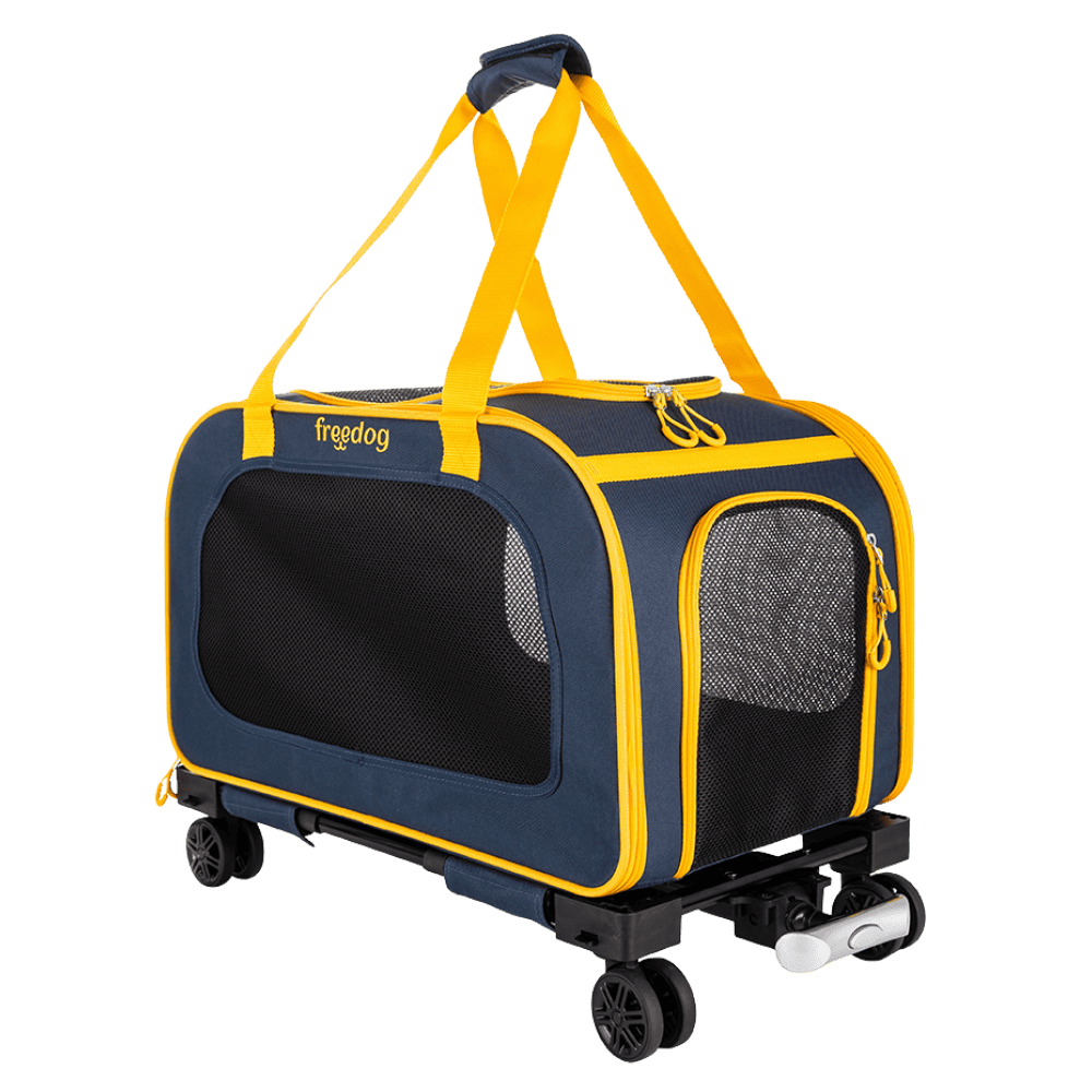 Freedog Transportin con Ruedas Trolley TravelTails 54x33x42cm al mejor precio -todoastorenimal.com