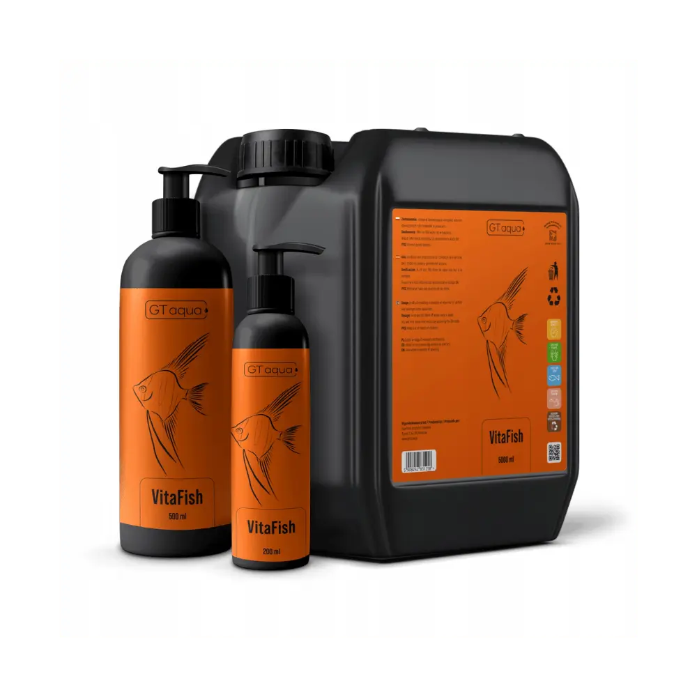 GT Aqua VitaFish Complejo Vitamínico para Peces y Gambas de Acuario al mejor precio -todoastorenimal.com