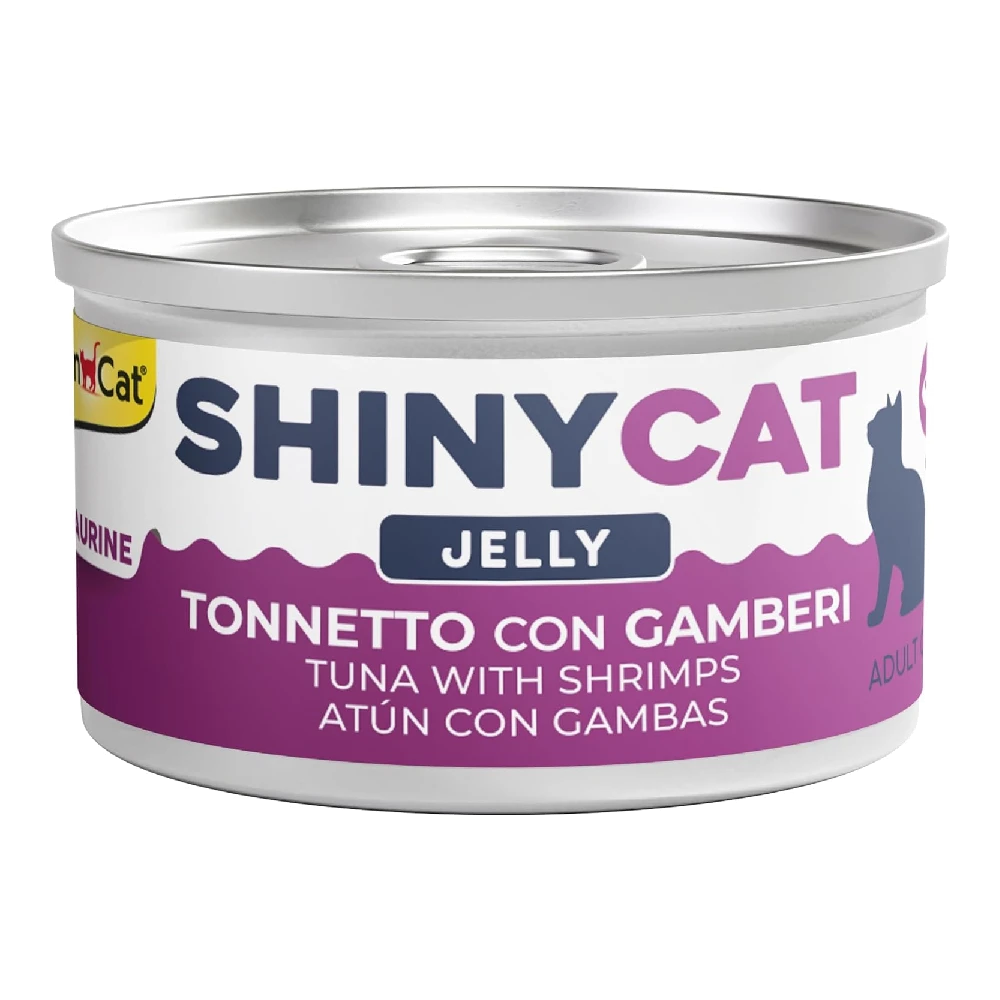 Gimcat Shinycat Jelly Comida Húmeda Gelatina para Gatos 70 g al mejor precio -todoastorenimal.com