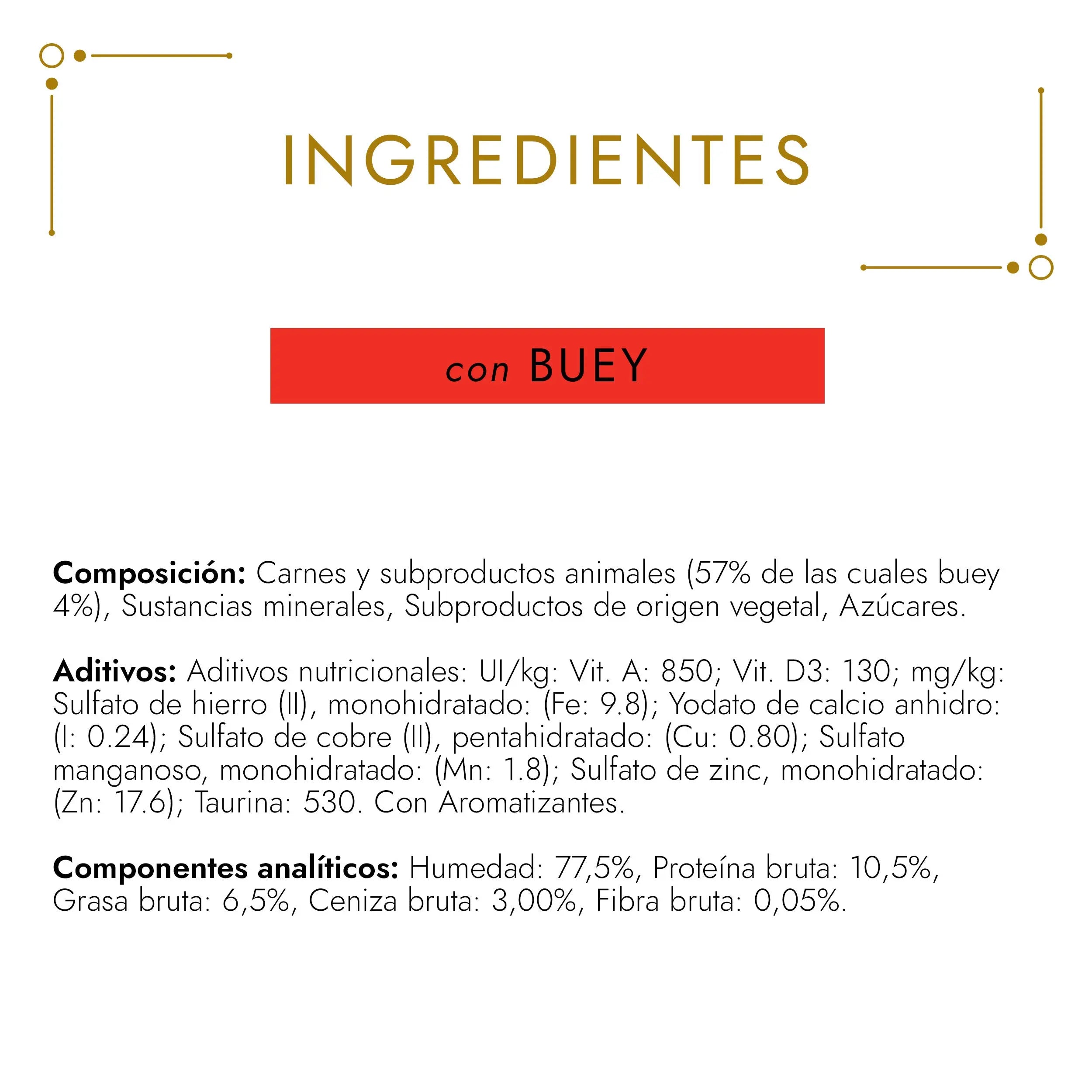 Gourmet Gold Mousse Buey 85 g al mejor precio -todoastorenimal.com