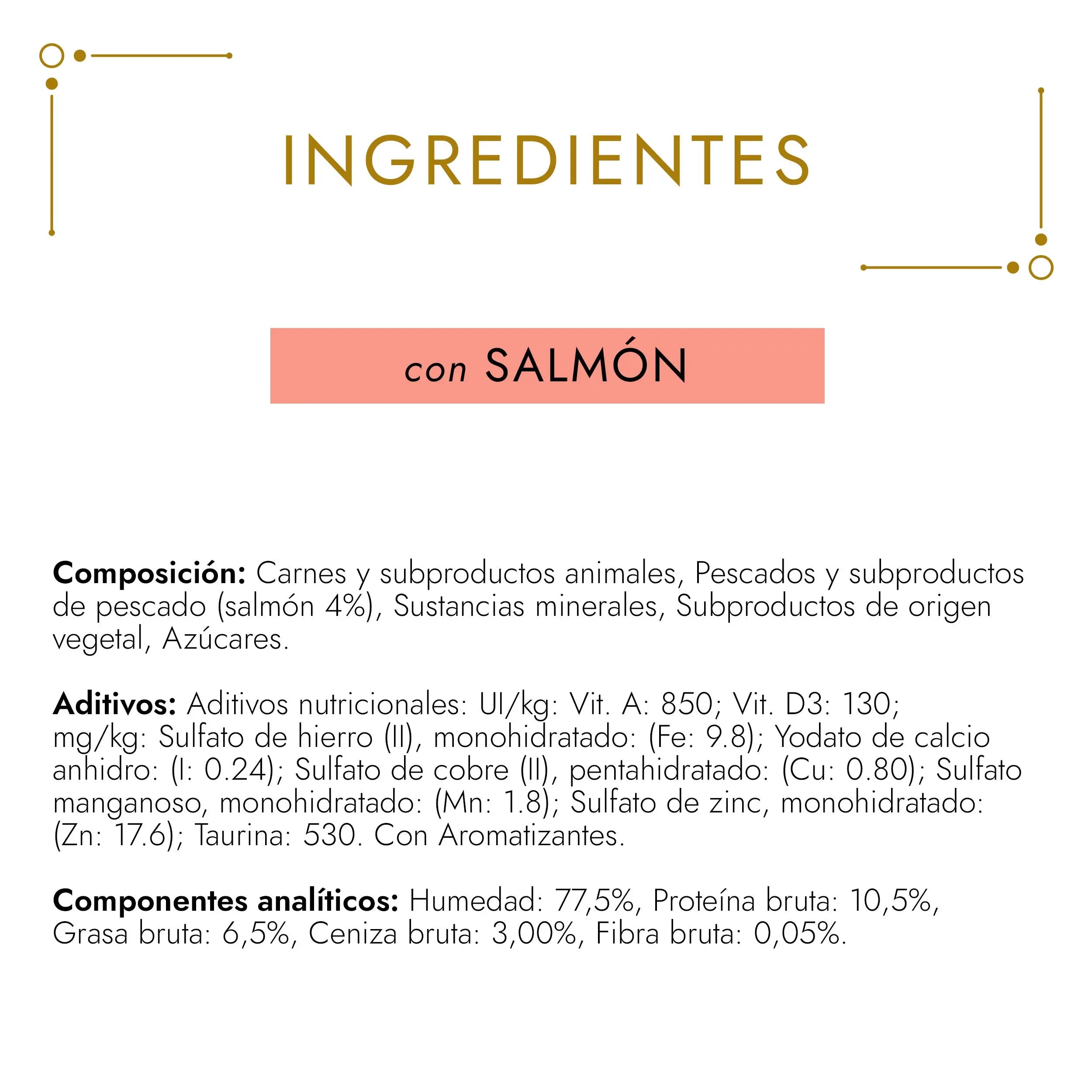 Gourmet Gold Mousse Salmón 85 g al mejor precio -todoastorenimal.com