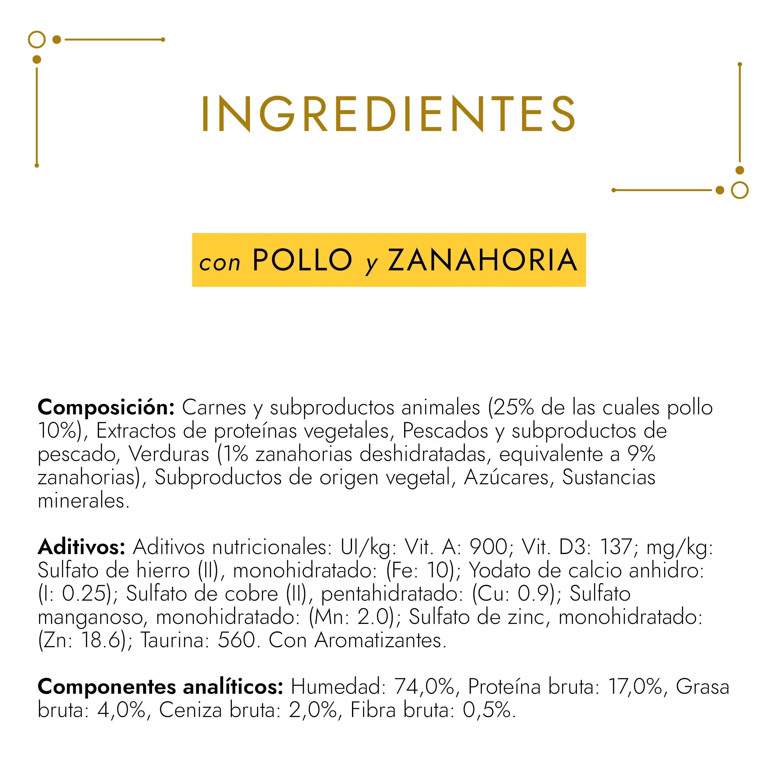 Gourmet Gold Tartalette Pollo y Zanahoria 85 g al mejor precio -todoastorenimal.com