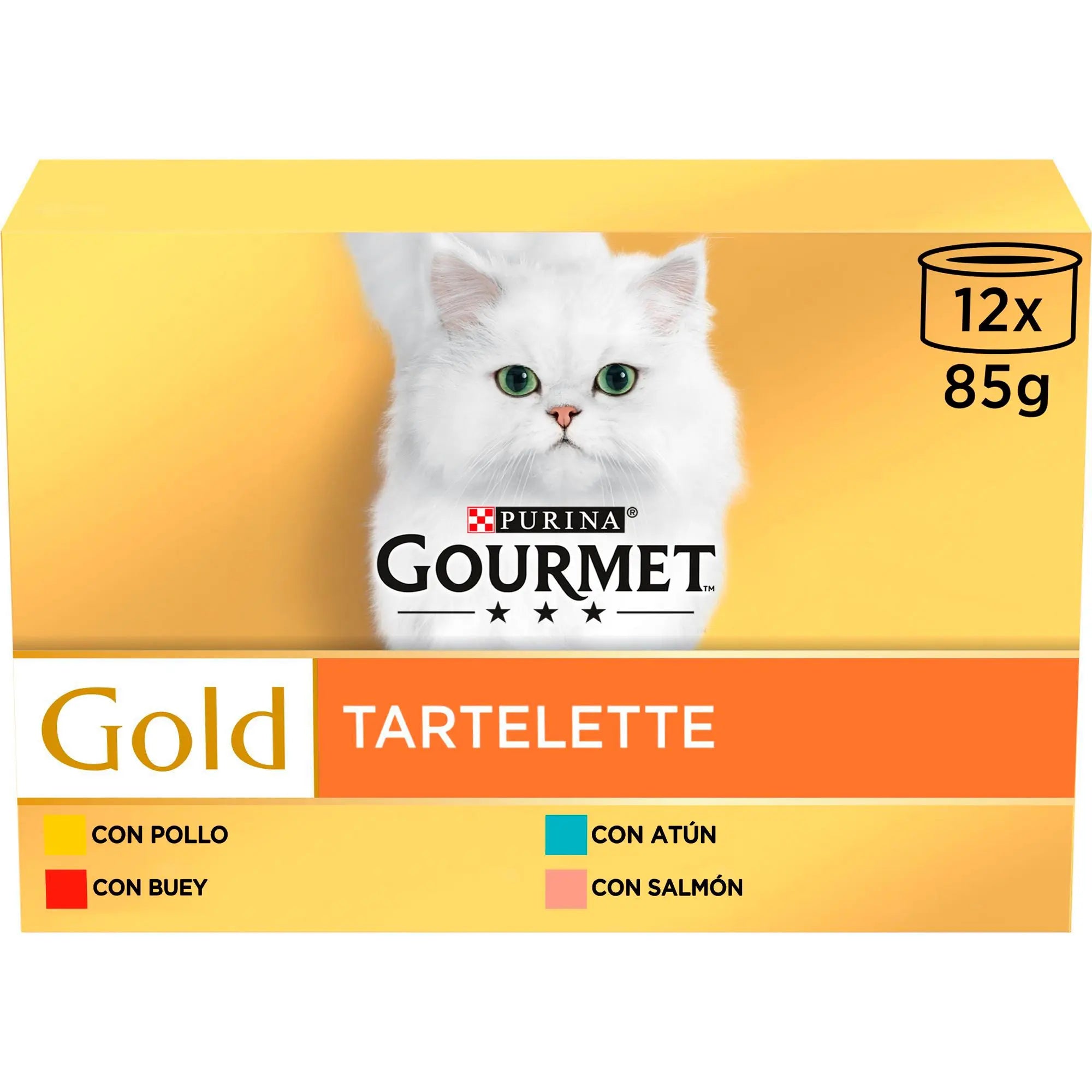 Gourmet Gold Tartallette Pack 12x85 g al mejor precio -todoastorenimal.com