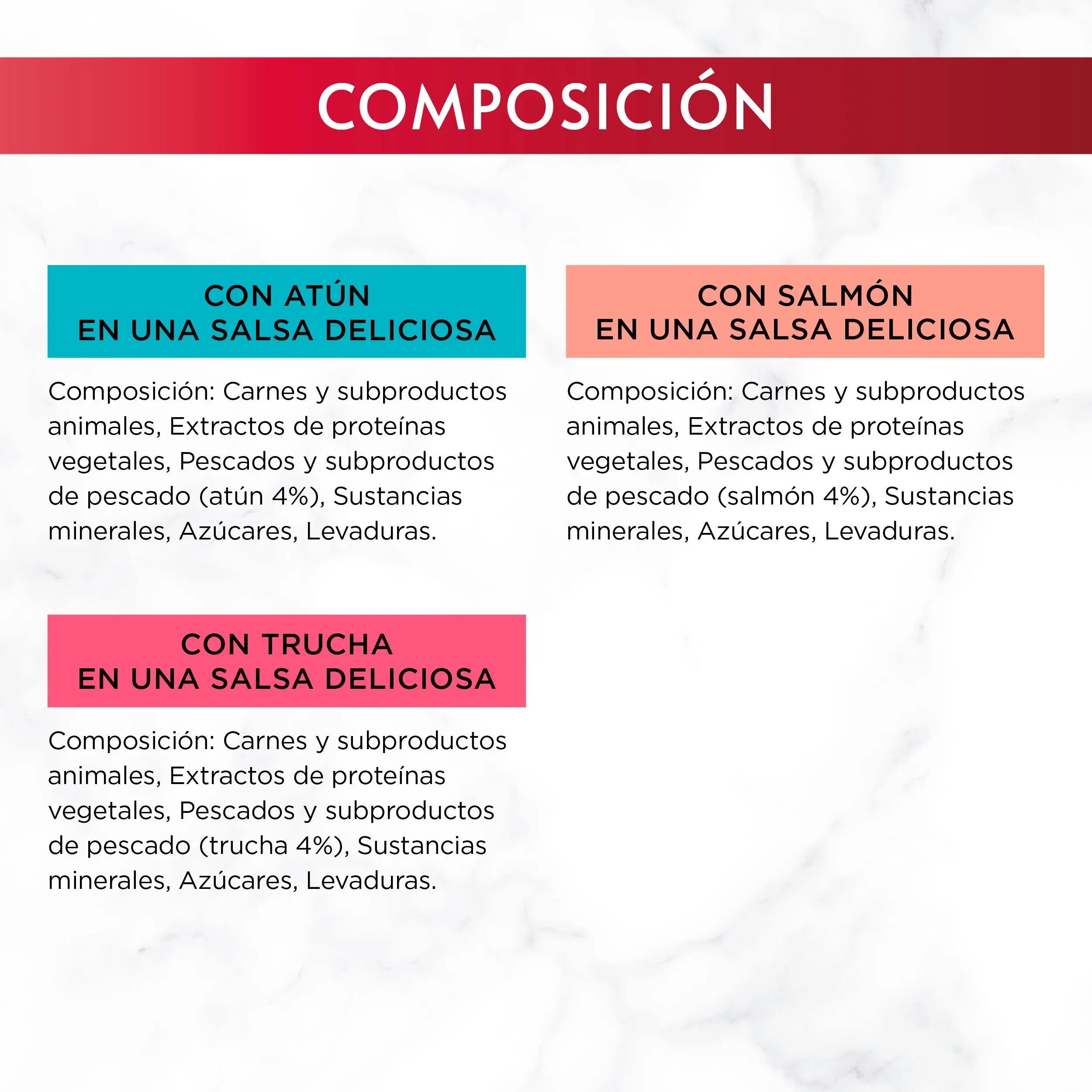 Gourmet Mon Petit Atún, Salmón y Trucha Pack 6x50 g al mejor precio -todoastorenimal.com