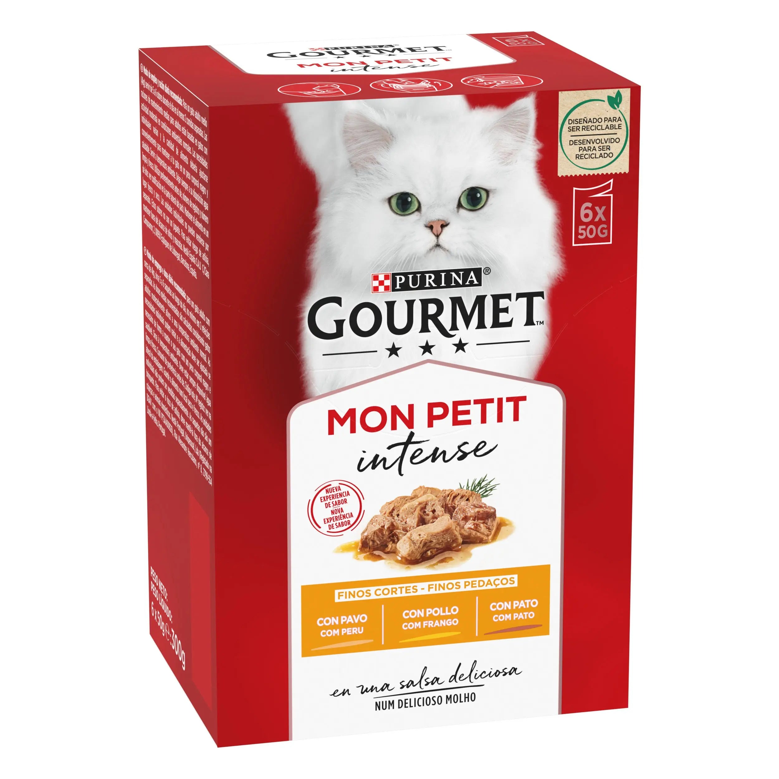Gourmet Mon Petit Aves Pack 6X50 g al mejor precio -todoastorenimal.com