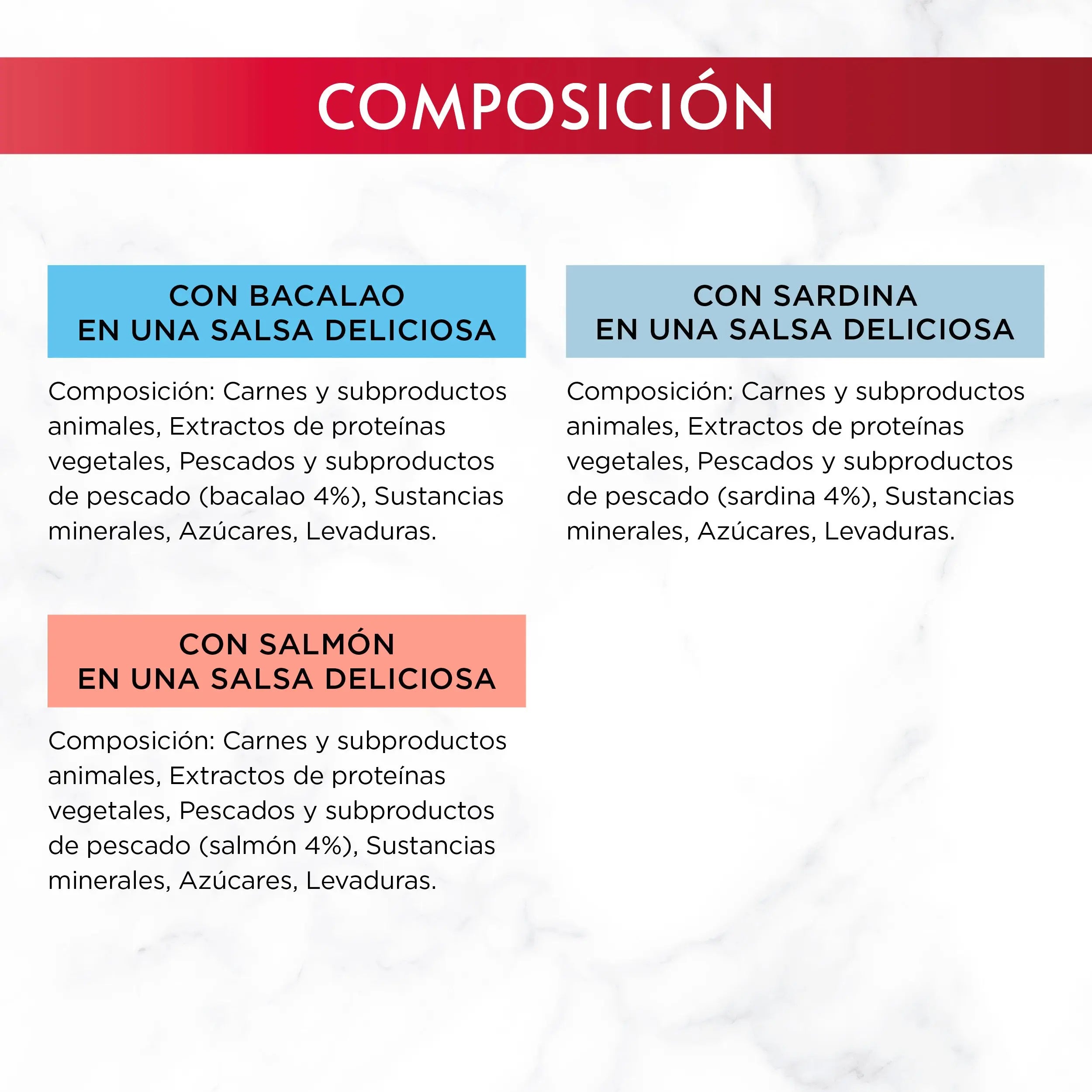 Gourmet Mon Petit Bacalao, Sardina&Salmón Pack 6X50 g al mejor precio -todoastorenimal.com