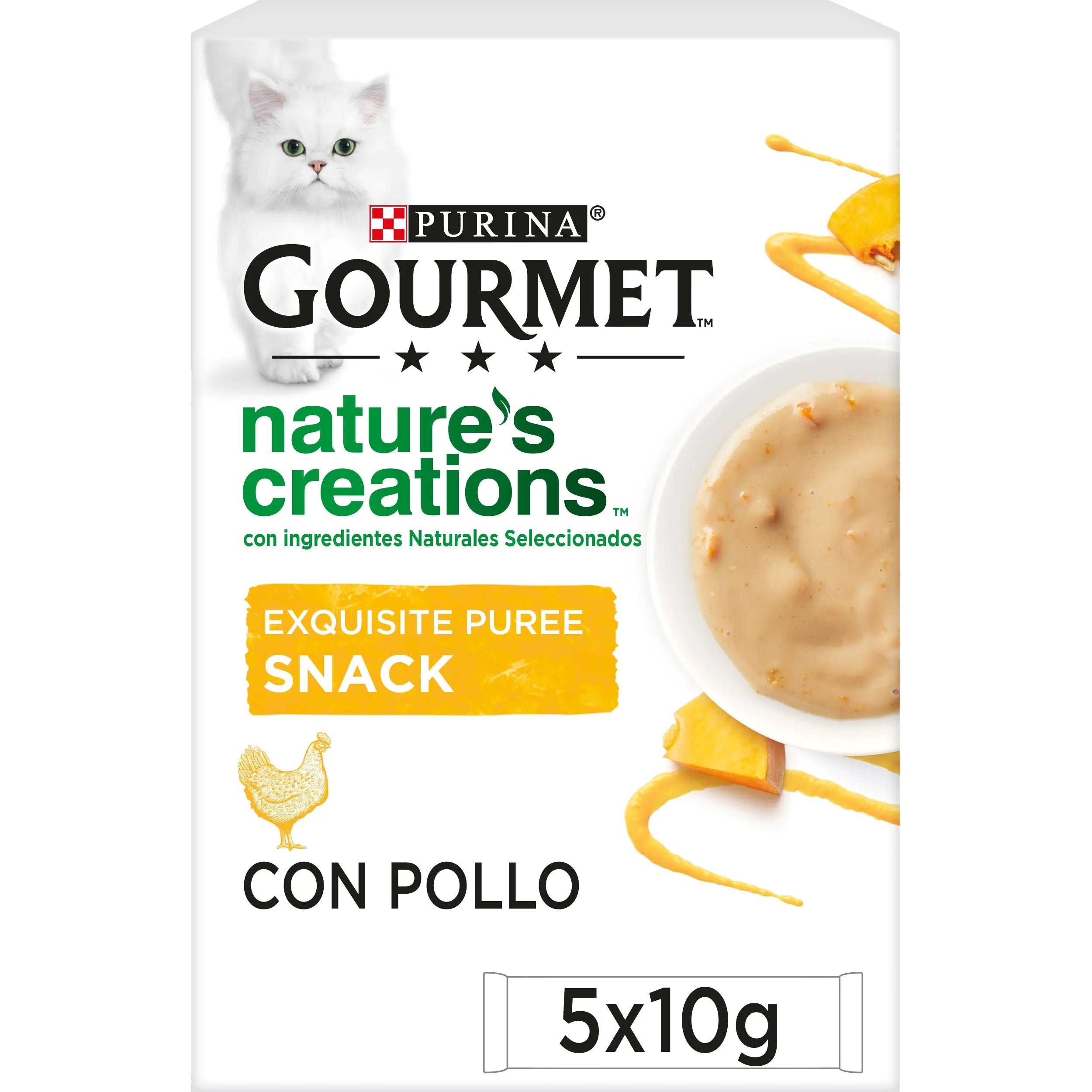 Gourmet Nature'S Creations Pure Pollo y Calabaza 5x10 g al mejor precio -todoastorenimal.com