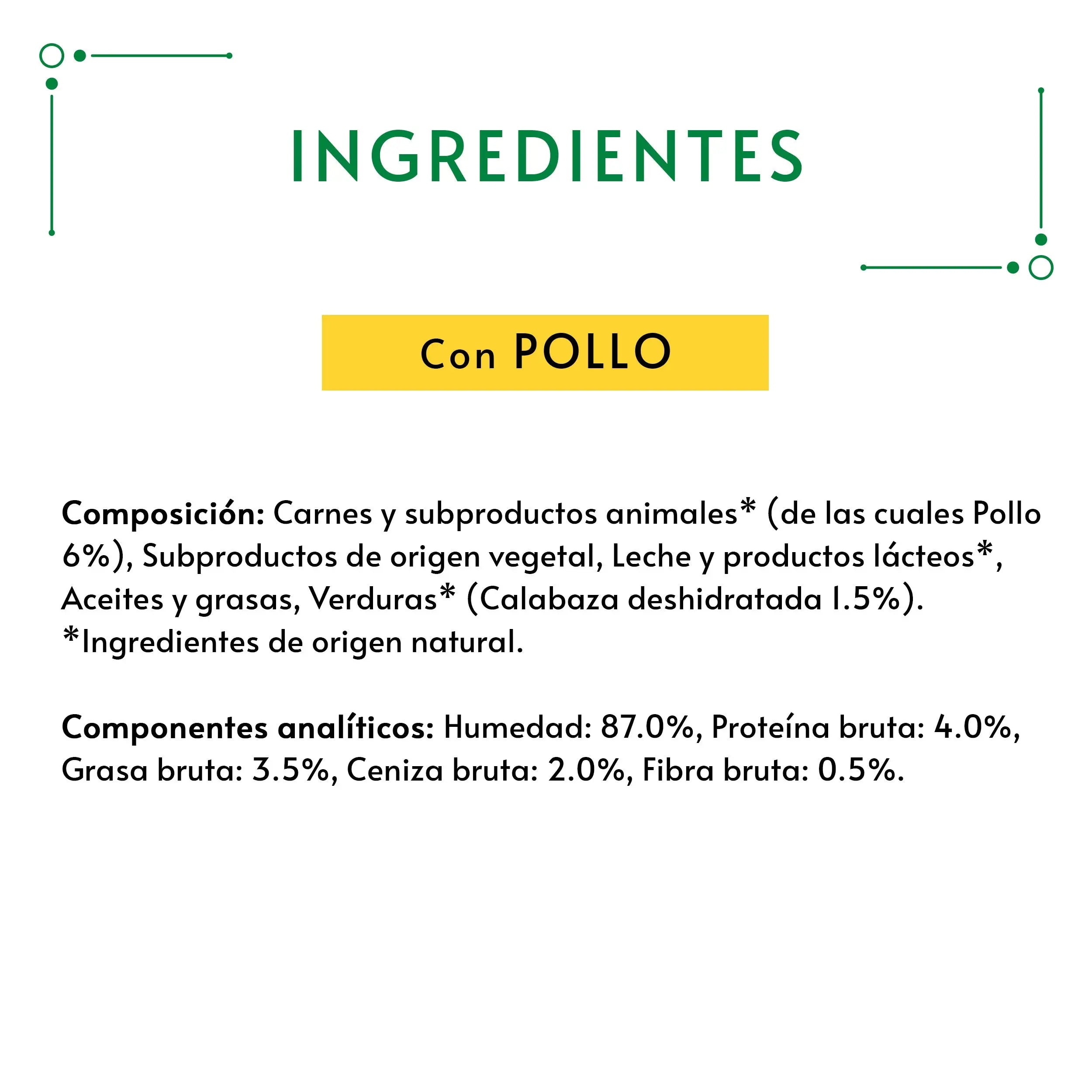 Gourmet Nature'S Creations Pure Pollo y Calabaza 5x10 g al mejor precio -todoastorenimal.com