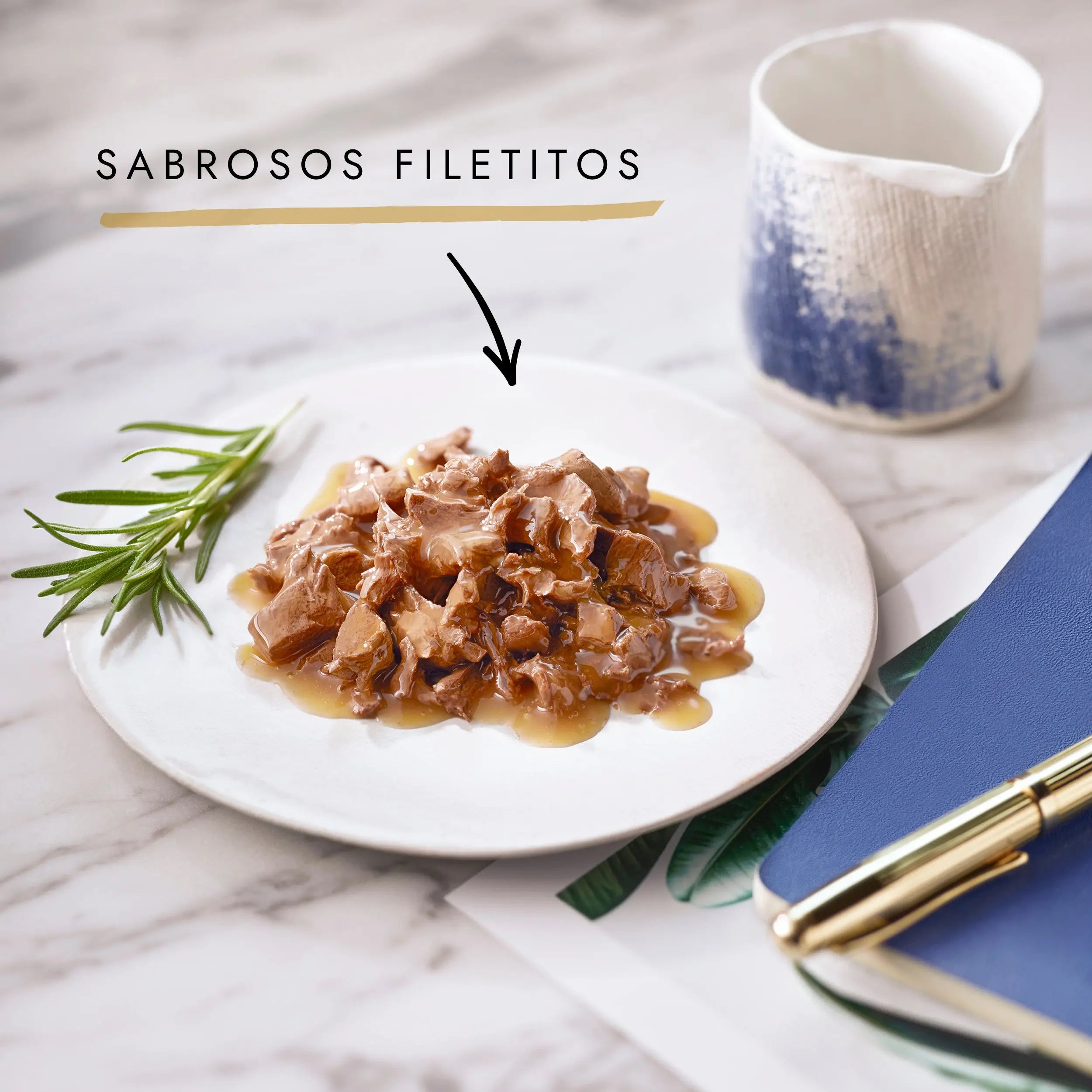Gourmet Perle Filetes Gelatina Surtido Pack 4x85 g al mejor precio -todoastorenimal.com