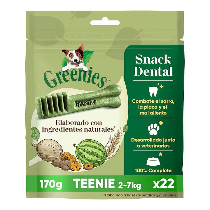 Greenies Snack Dental Limpiador para Perros | Teenie, Medium y Petite al mejor precio -todoastorenimal.com