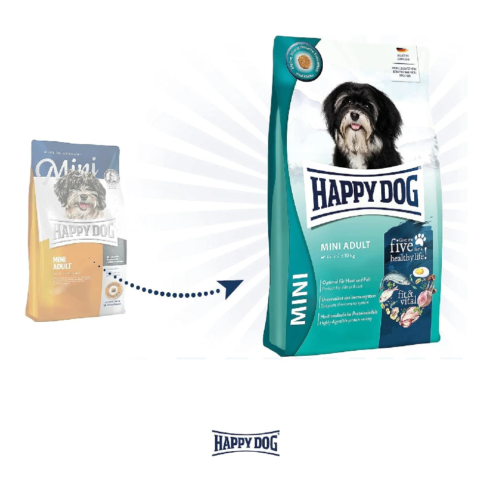 Happy Dog Mini Adult Pienso para Perros al mejor precio -todoastorenimal.com