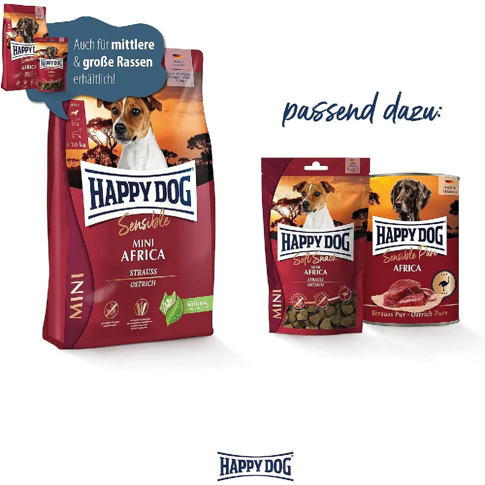 Happy Dog Mini África Pienso para Perros al mejor precio -todoastorenimal.com