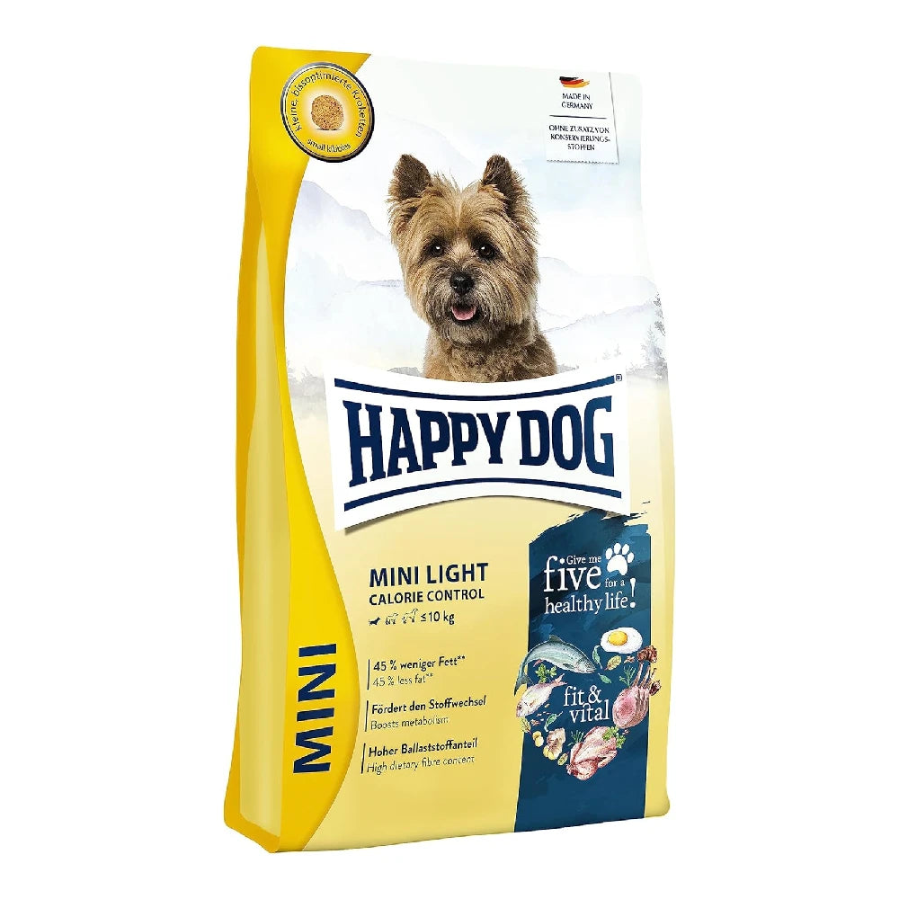 Happy Dog Mini Light Low Fat Pienso para Perros al mejor precio -todoastorenimal.com
