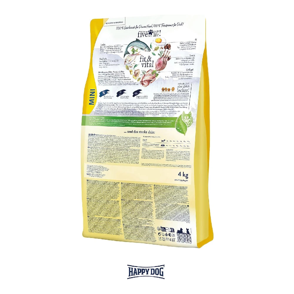 Happy Dog Mini Light Low Fat Pienso para Perros al mejor precio -todoastorenimal.com