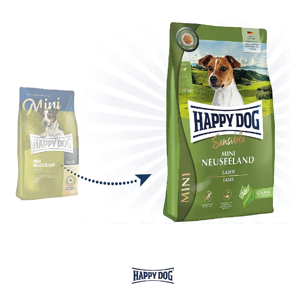 Happy Dog Mini Neuseeland Pienso de Cordero para Perros al mejor precio -todoastorenimal.com