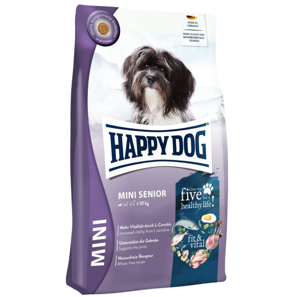 Happy Dog Mini Senior Pienso para Perros al mejor precio -todoastorenimal.com