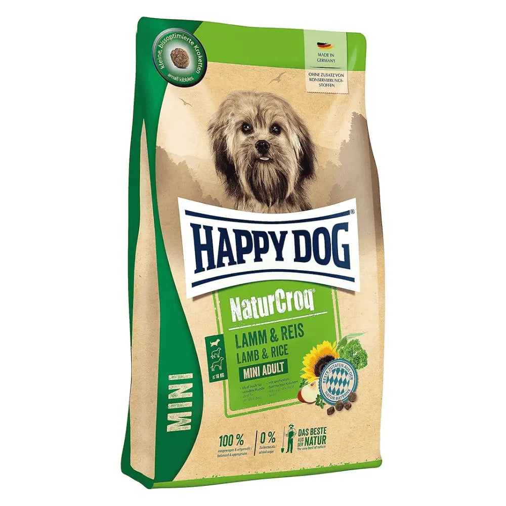 Happy Dog NaturCroq Mini Lamm & Reis Pienso para Perros de Cordero y Arroz al mejor precio -todoastorenimal.com